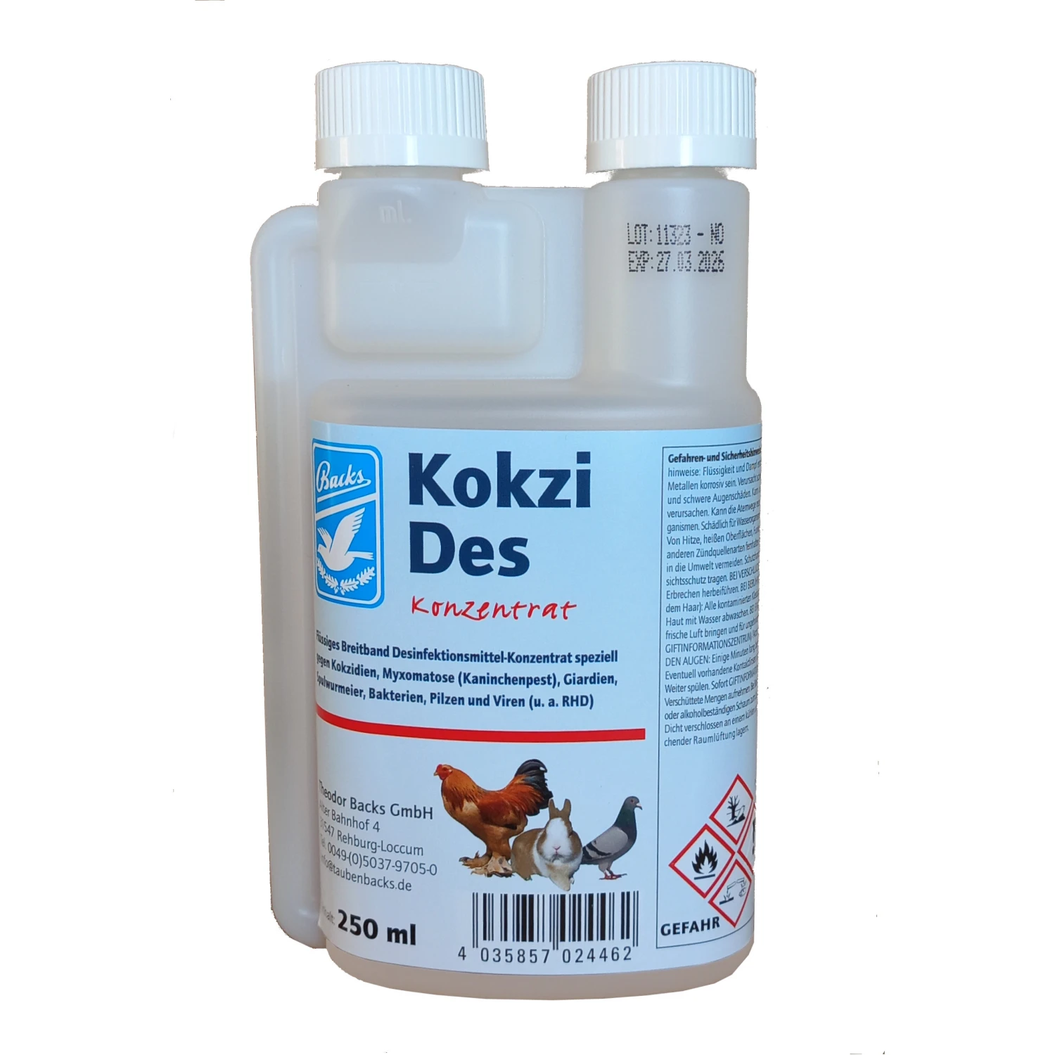 Backs Kokzi Des Konzentrat 250ml 3 Backs Kokzi Des Konzentrat 250ml